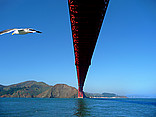 Golden Gate Bridge Foto Sehenswürdigkeit  San Francisco 