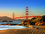 Golden Gate Bridge Ansicht von Citysam  