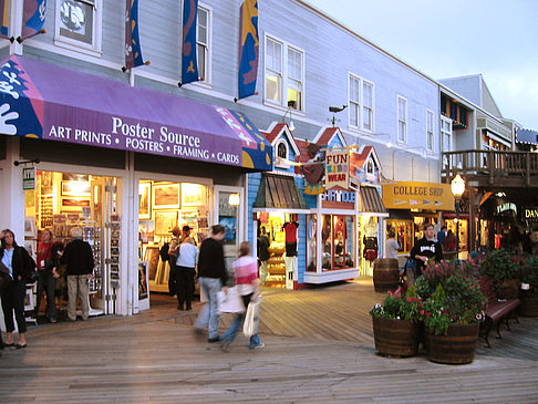 Fishermans Pier 39 bis 45 - Kalifornien (San Francisco)