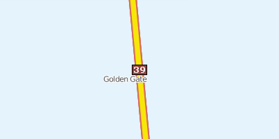 Stadtplan Golden Gate Bridge