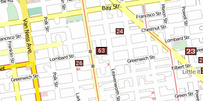 Stadtplan Lombard Street